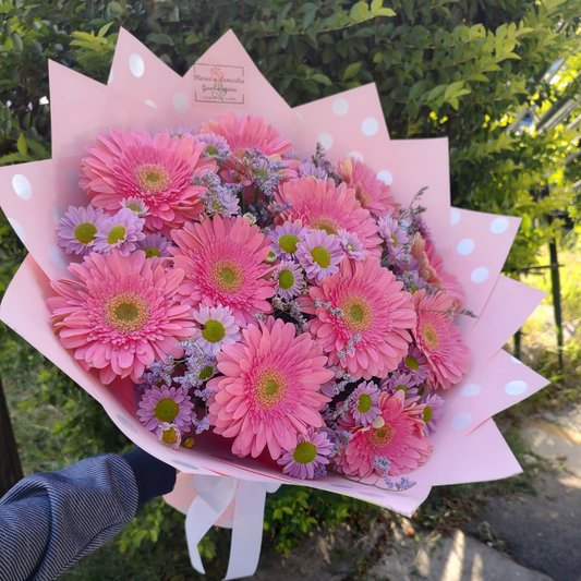 Ramo de Gerberas y margaritas