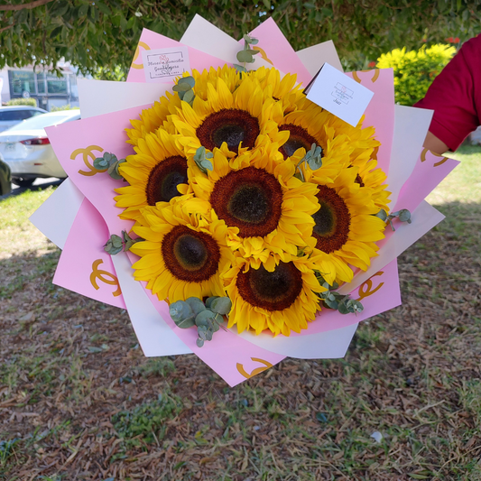 Ramo de girasoles